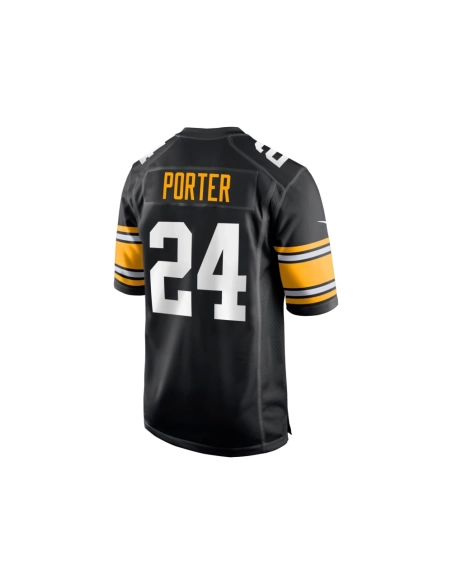 Mens Pittsburgh Steelers Joey Porter Jr. Black Alternate Game Jersey