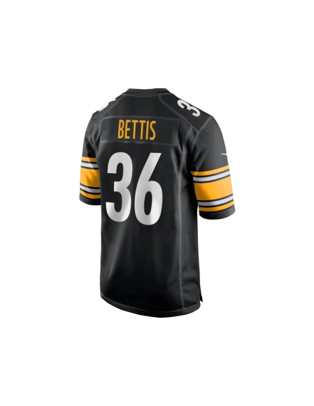 Mens Pittsburgh Steelers Jerome Bettis Black Retired Player Game Jersey