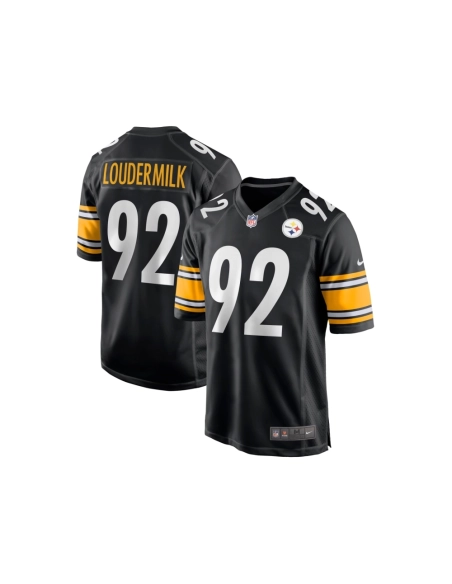 Mens Pittsburgh Steelers Isaiahh Loudermilk Black Game Jersey