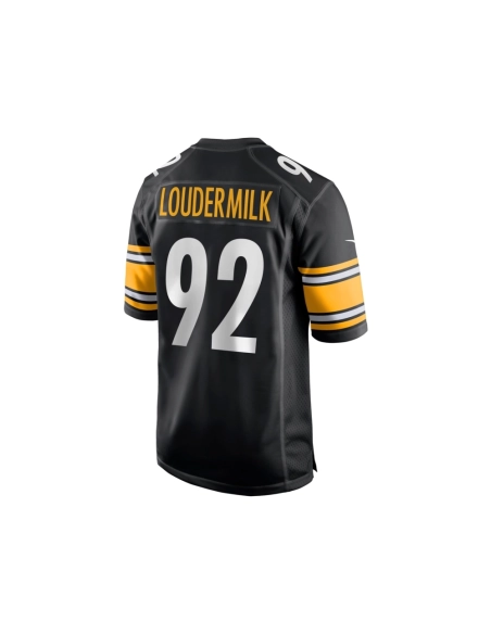 Mens Pittsburgh Steelers Isaiahh Loudermilk Black Game Jersey