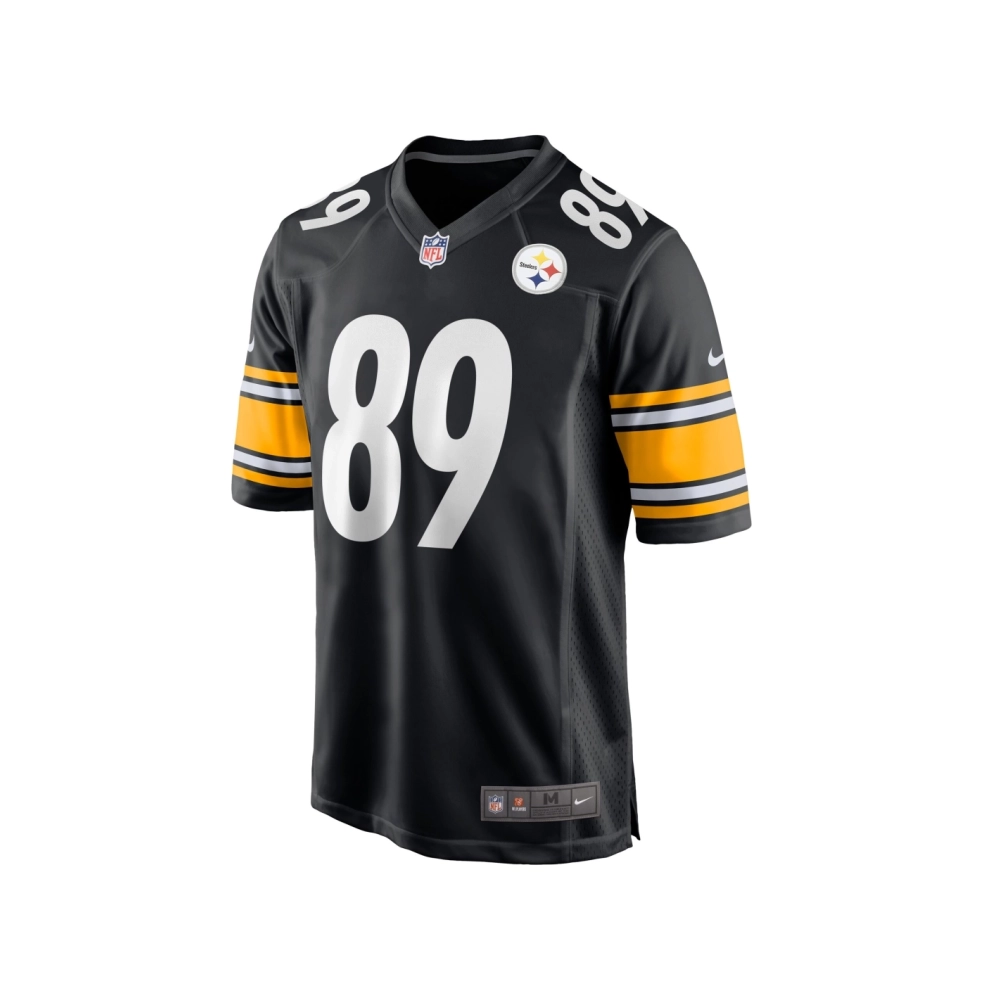 Mens Pittsburgh Steelers Gunner Olszewski Black Game Player Jersey