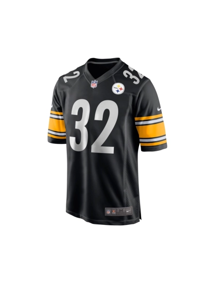 Mens Pittsburgh Steelers Franco Harris Black Game Retired Player Jersey
