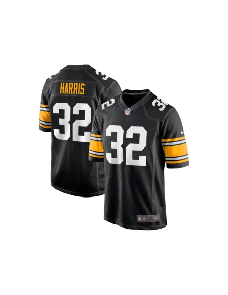 Mens Pittsburgh Steelers Franco Harris Black Alternate Retired Player Jersey