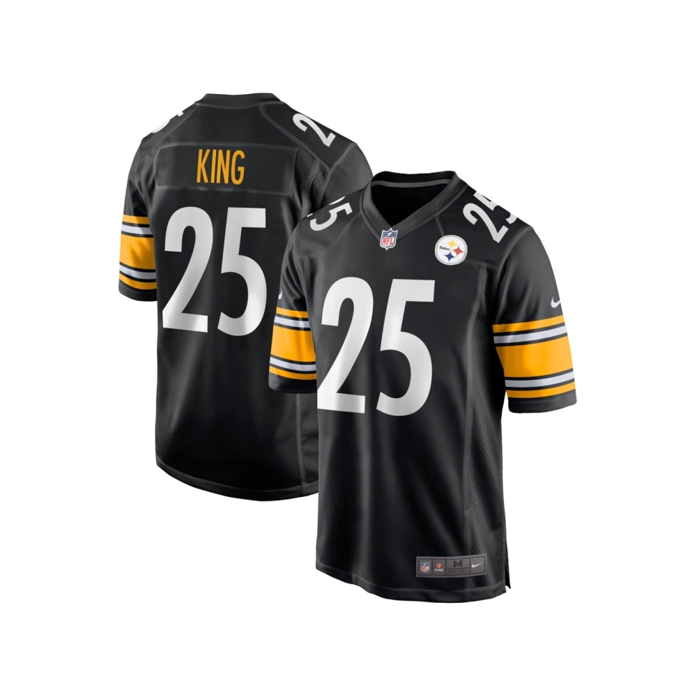 Mens Pittsburgh Steelers Desmond King Black Game Jersey