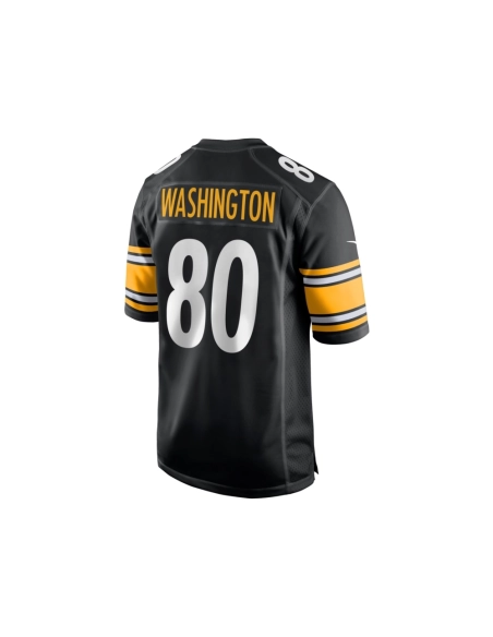 Mens Pittsburgh Steelers Darnell Washington Black Game Jersey