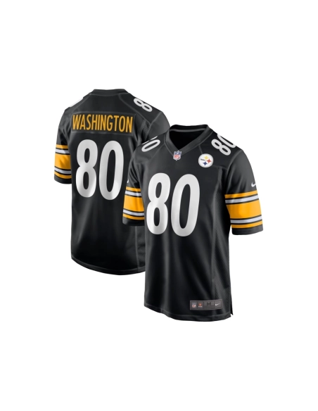 Mens Pittsburgh Steelers Darnell Washington Black 2023 NFL Draft Pick Game Jersey