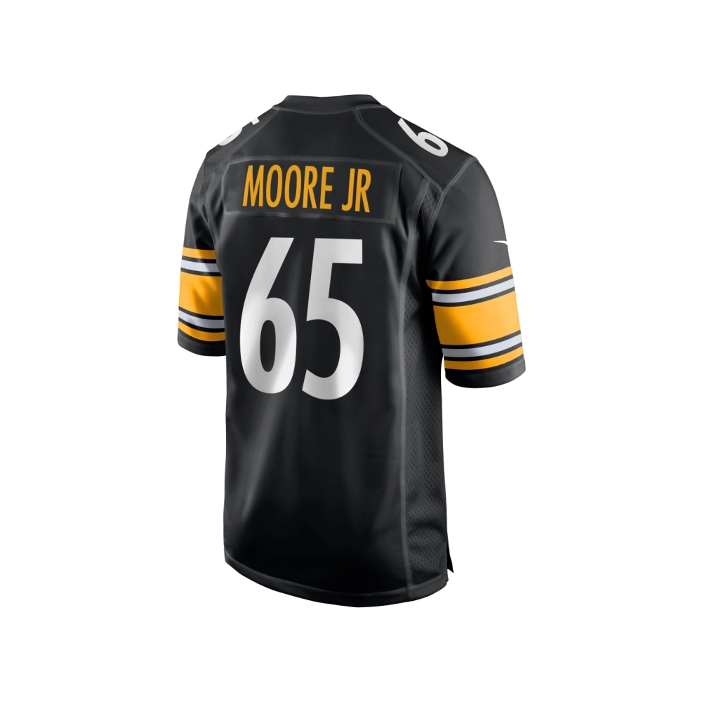 Mens Pittsburgh Steelers Dan Moore Jr. Black Game Jersey