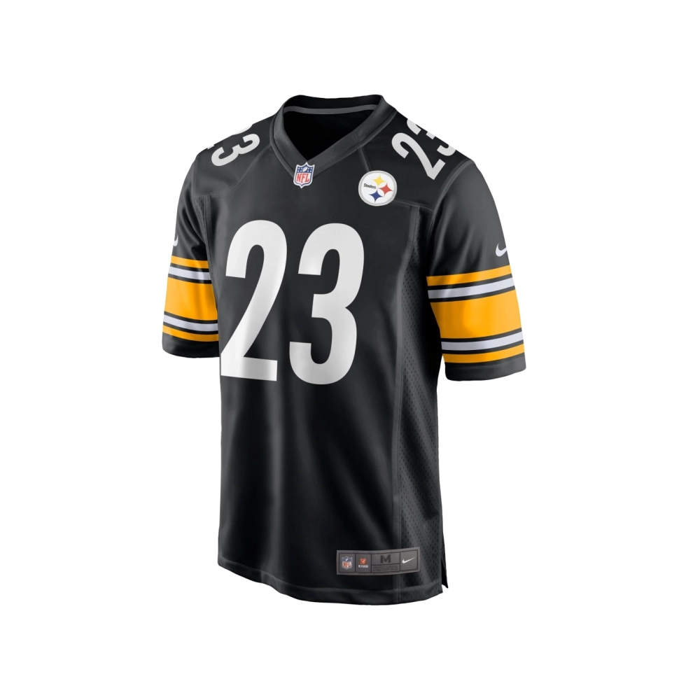 Mens Pittsburgh Steelers Damontae Kazee Black Game Jersey