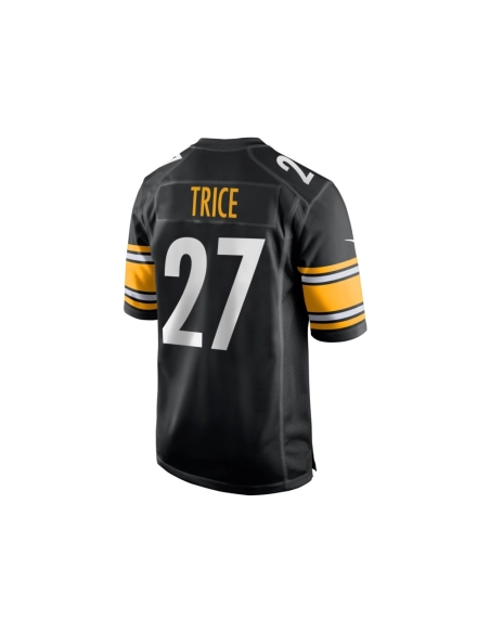 Mens Pittsburgh Steelers Cory Trice Black Game Jersey