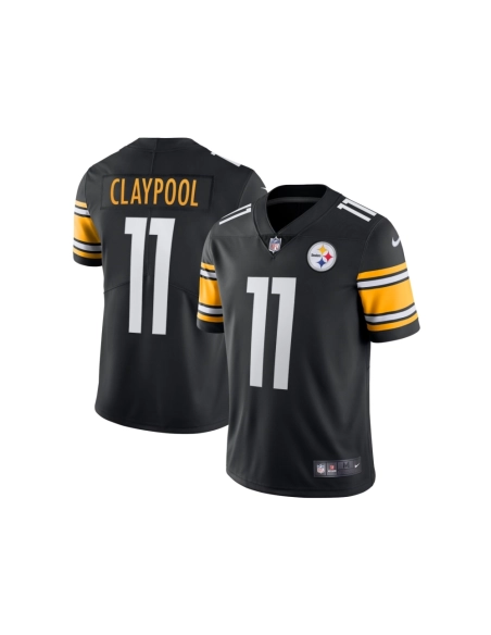 Mens Pittsburgh Steelers Chase Claypool Black Vapor Limited Player Jersey