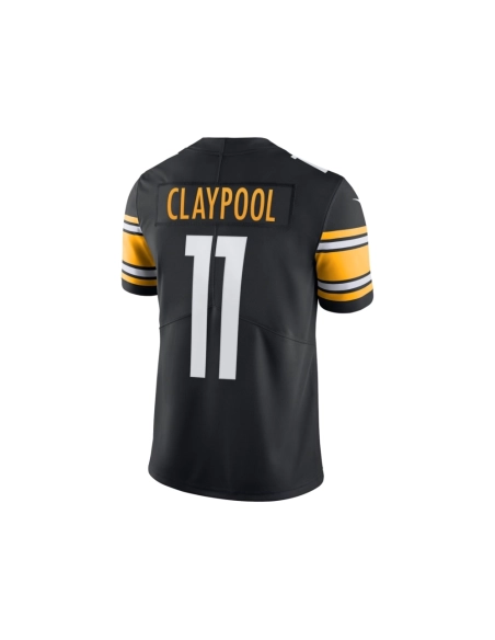 Mens Pittsburgh Steelers Chase Claypool Black Vapor Limited Player Jersey