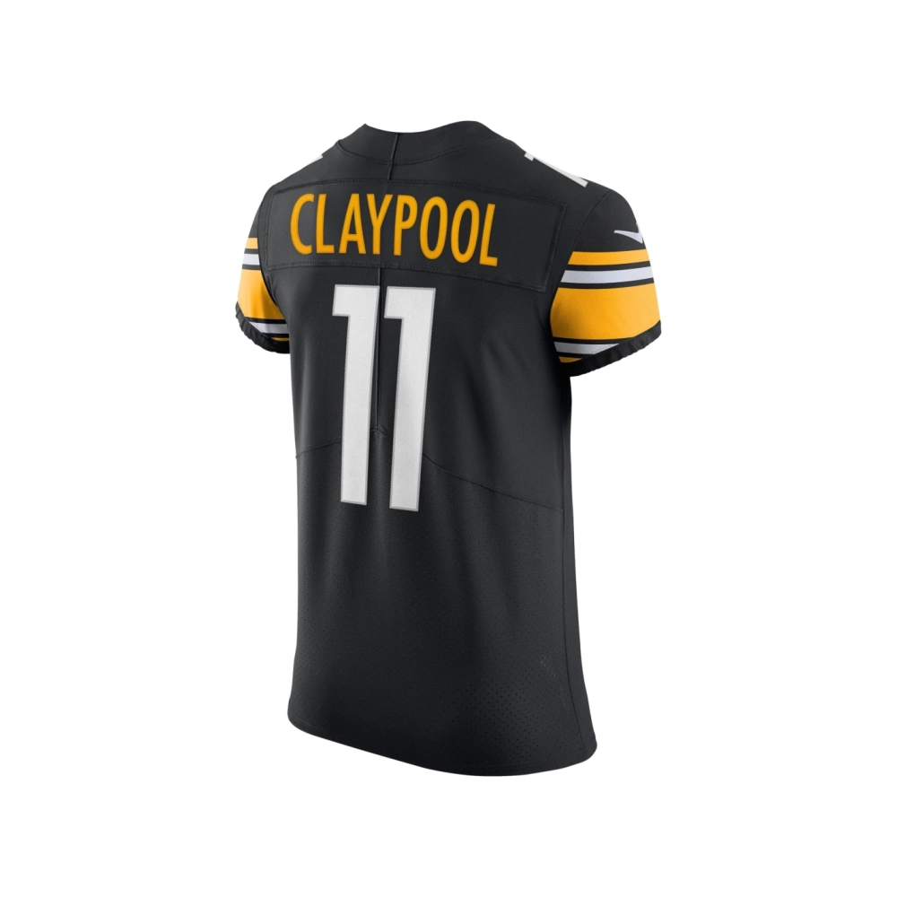Mens Pittsburgh Steelers Chase Claypool Black Vapor Elite Player Jersey