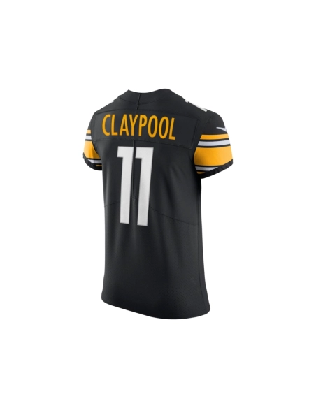 Mens Pittsburgh Steelers Chase Claypool Black Vapor Elite Player Jersey
