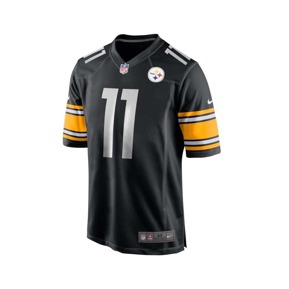 Mens Pittsburgh Steelers Chase Claypool Black Game Jersey