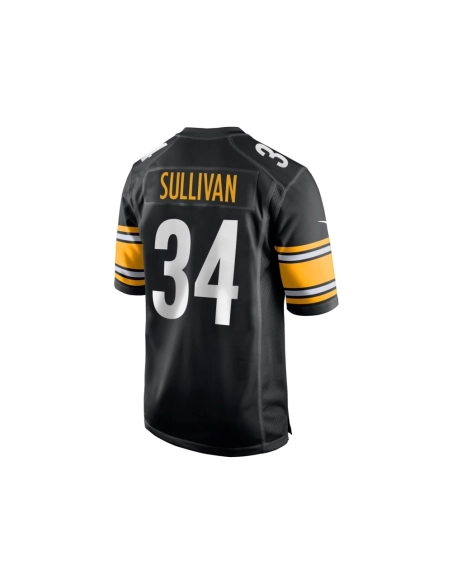Mens Pittsburgh Steelers Chandon Sullivan Black Game Jersey