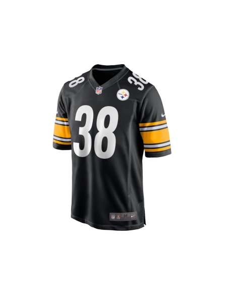 Mens Pittsburgh Steelers Caleb Johnson Black Game Jersey