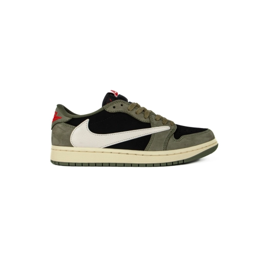 Travis Scott x Air Jordan 1 Low OG SP Black Olive DM7866-002,AIR JORDAN 1 LOW,Air Jordan