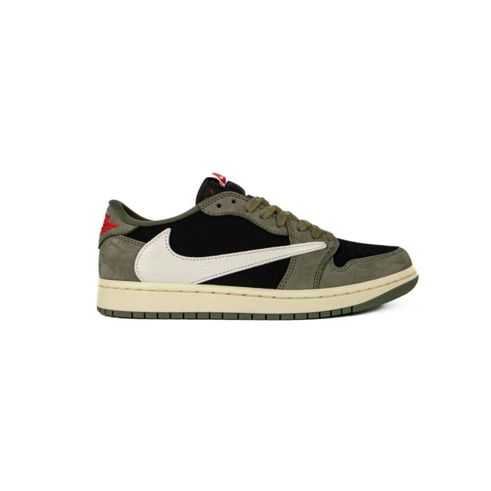 Travis Scott x Air Jordan 1 Low OG SP Black Olive DM7866-002,AIR JORDAN 1 LOW,Air Jordan