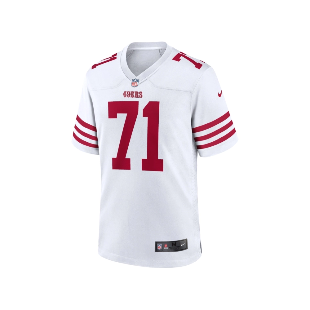 Mens San Francisco 49ers Trent Williams White Player Game Jersey