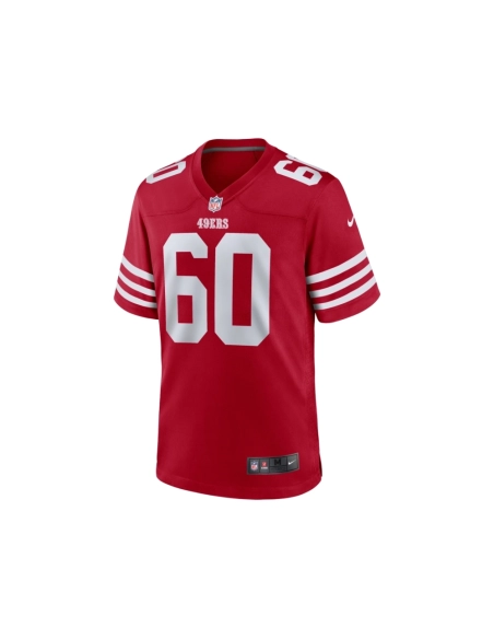 Mens San Francisco 49ers Sebastian Gutierrez Scarlet Team Game Jersey