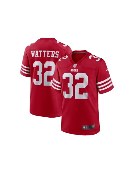 Mens San Francisco 49ers Ricky Watters Scarlet Retired Player Game Jersey
