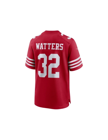 Mens San Francisco 49ers Ricky Watters Scarlet Retired Player Game Jersey