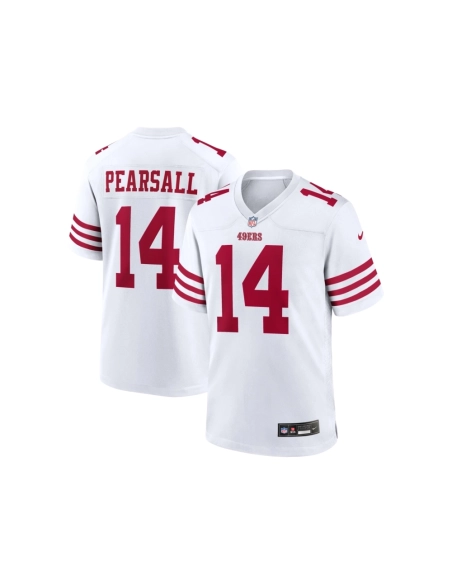 Mens San Francisco 49ers Ricky Pearsall White White Game Jersey
