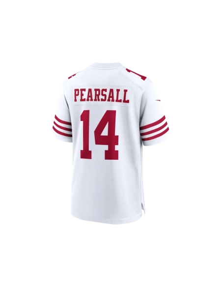 Mens San Francisco 49ers Ricky Pearsall White White Game Jersey