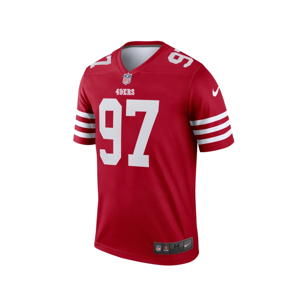 Mens San Francisco 49ers Nick Bosa Scarlet Legend Jersey