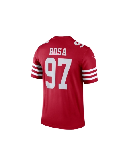 Mens San Francisco 49ers Nick Bosa Scarlet Legend Jersey