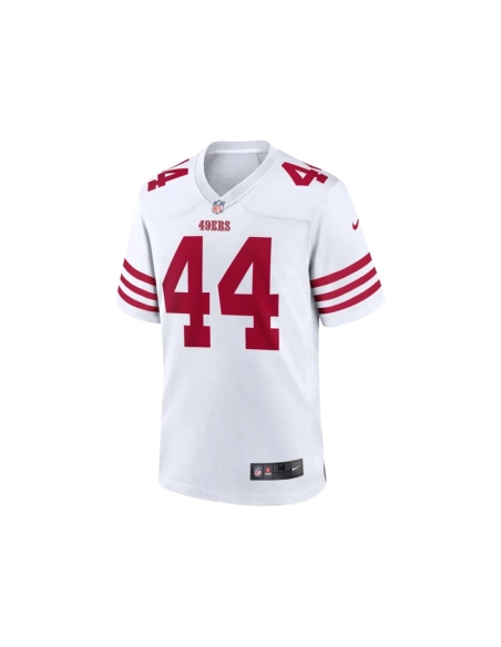 Mens San Francisco 49ers Kyle Juszczyk White Player Game Jersey