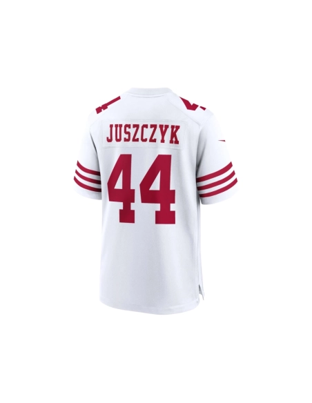 Mens San Francisco 49ers Kyle Juszczyk White Player Game Jersey