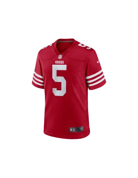 Mens San Francisco 49ers Joshua Dobbs Scarlet Team Game Jersey