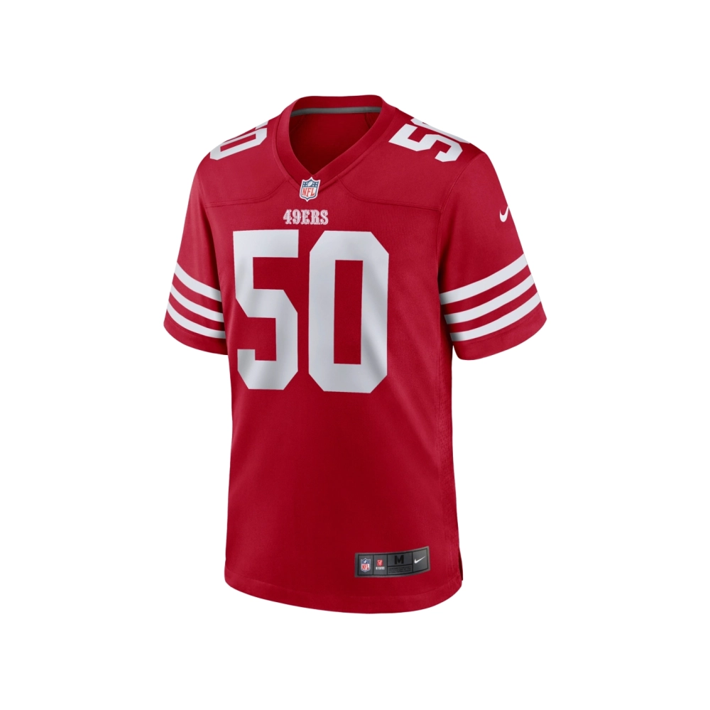 Mens San Francisco 49ers Jalen Graham Scarlet Team Game Jersey