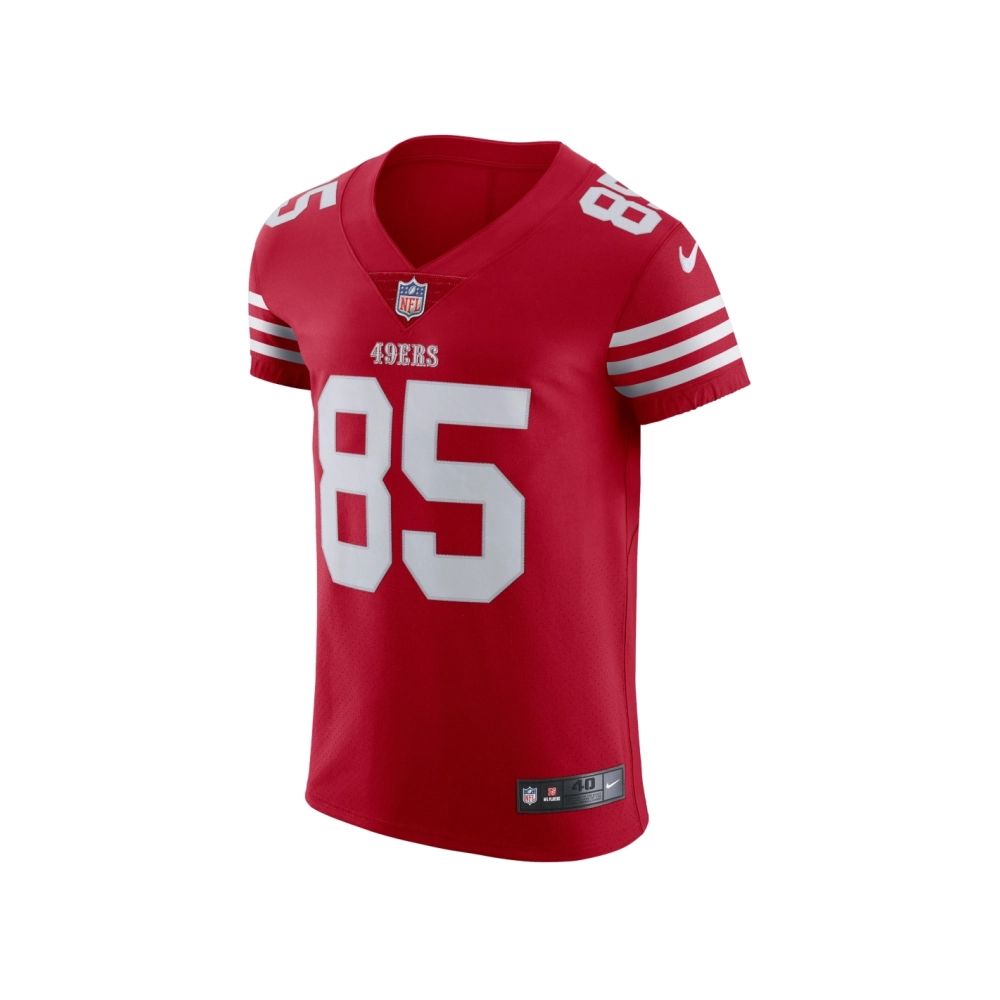 Mens San Francisco 49ers George Kittle Scarlet Vapor Elite Jersey