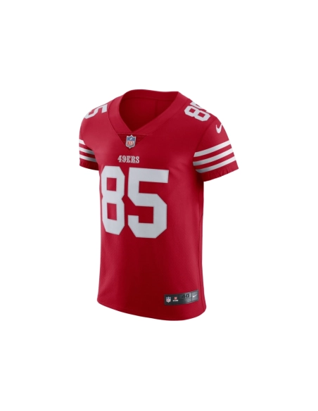 Mens San Francisco 49ers George Kittle Scarlet Vapor Elite Jersey
