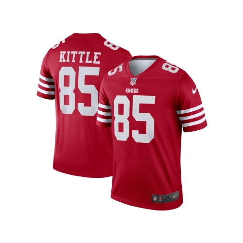 Mens San Francisco 49ers George Kittle Scarlet Legend Jersey