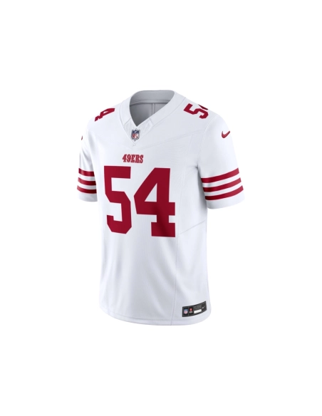 Mens San Francisco 49ers Fred Warner White Vapor F.U.S.E. Limited Jersey