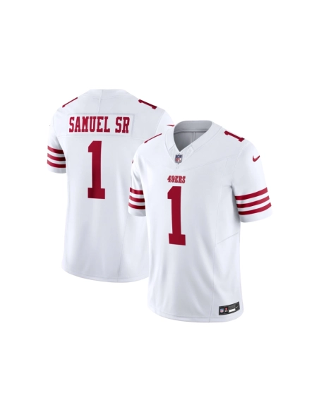 Mens San Francisco 49ers Deebo Samuel Sr White Vapor F.U.S.E. Limited Jersey