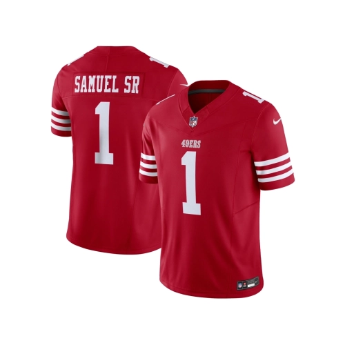 Mens San Francisco 49ers Deebo Samuel Sr Scarlet Vapor F.U.S.E. Limited Jersey