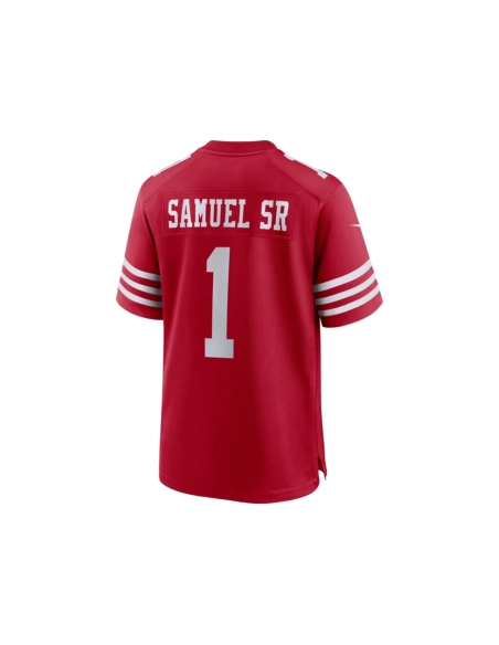 Mens San Francisco 49ers Deebo Samuel Sr Scarlet Mens Game Jersey