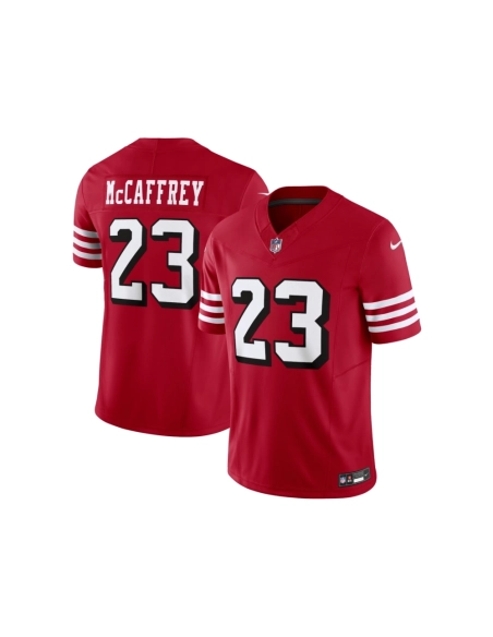Mens San Francisco 49ers Christian McCaffrey Scarlet Vapor F.U.S.E. Limited Jersey