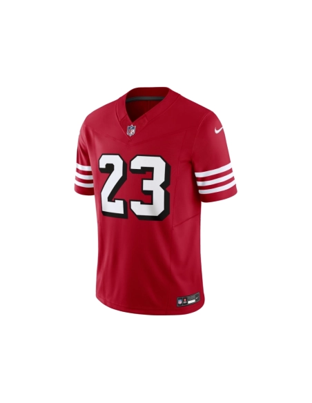 Mens San Francisco 49ers Christian McCaffrey Scarlet Vapor F.U.S.E. Limited Jersey