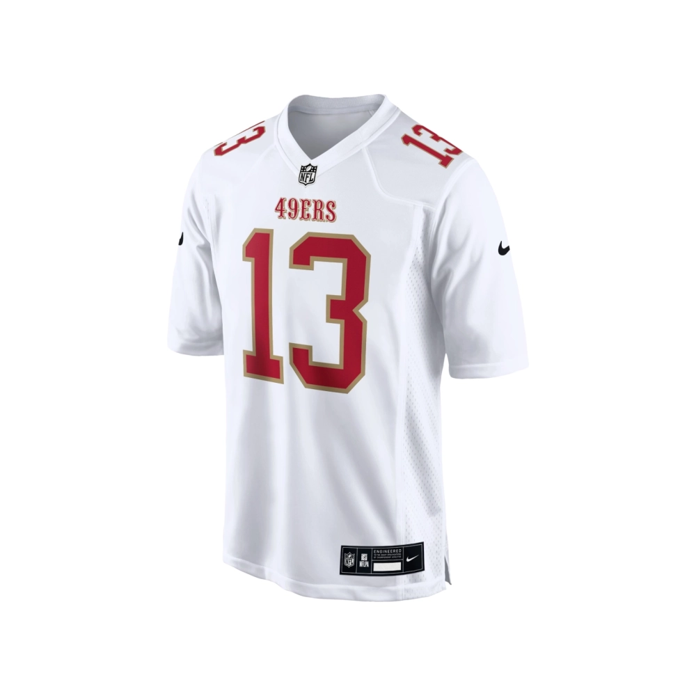 Mens San Francisco 49ers Brock Purdy Tundra White Fashion Game Jersey