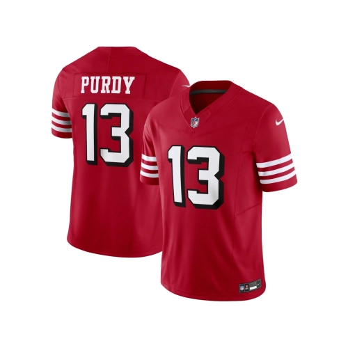 Mens San Francisco 49ers Brock Purdy Scarlet Vapor F.U.S.E. Limited Jersey