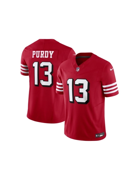 Mens San Francisco 49ers Brock Purdy Scarlet Vapor F.U.S.E. Limited Jersey