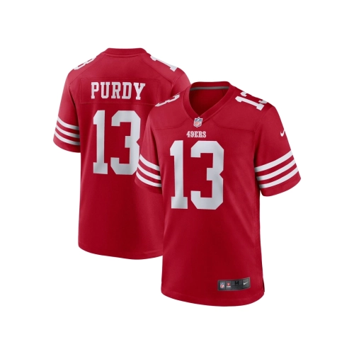 Mens San Francisco 49ers Brock Purdy Scarlet Game Player Jersey