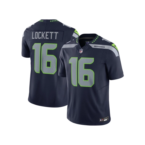 Mens Seattle Seahawks Tyler Lockett Navy Vapor F.U.S.E. Limited Jersey