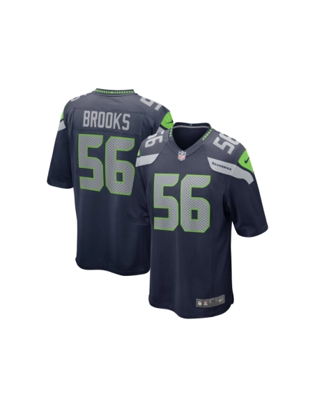 Mens Seattle Seahawks Jordyn Brooks College Navy Player Game Jersey