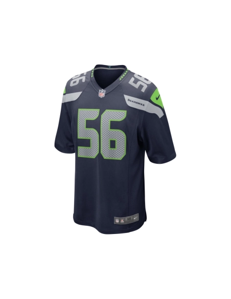 Mens Seattle Seahawks Jordyn Brooks College Navy Player Game Jersey